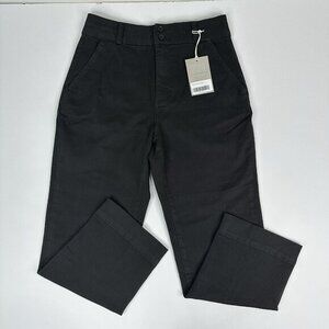 Everlane Women’s NWT Black Organic Cotton Straight-Leg‎ Denim Pant 8/W30/L26